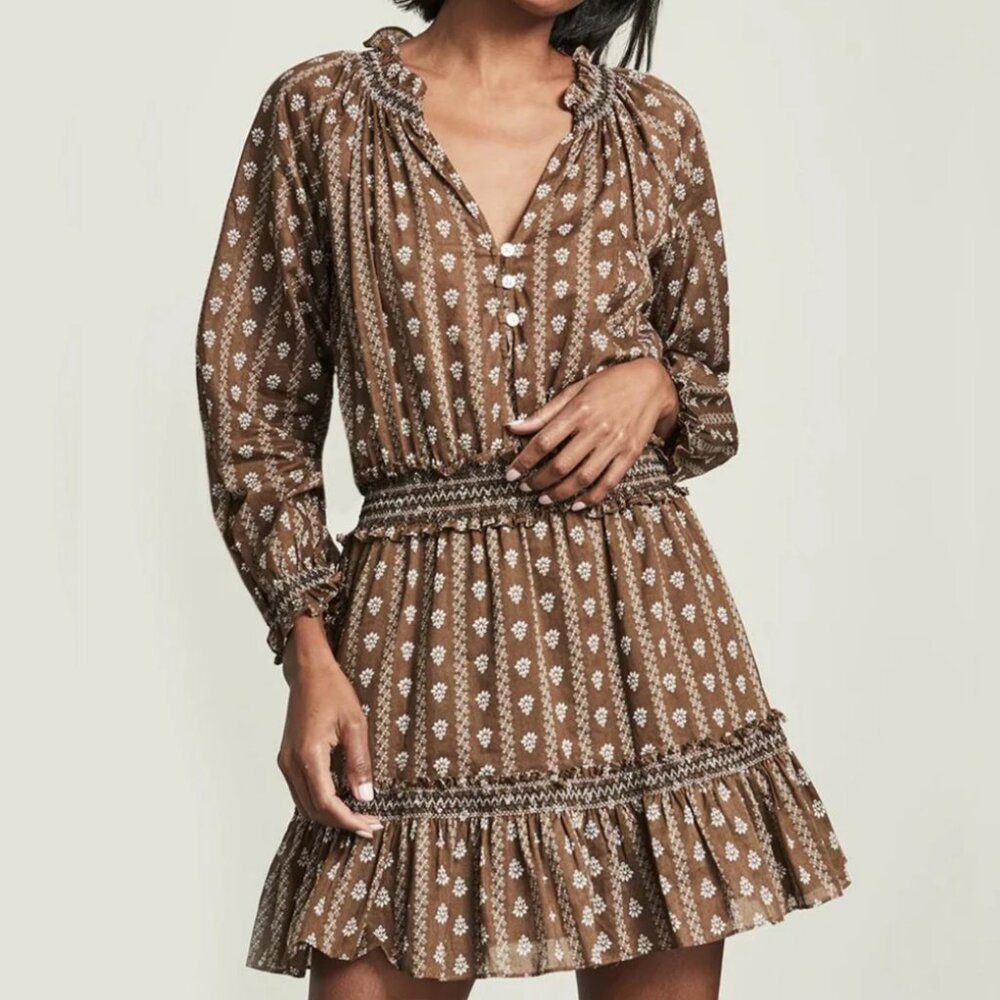 Veronica Beard Espie Dress in Hazel Multi